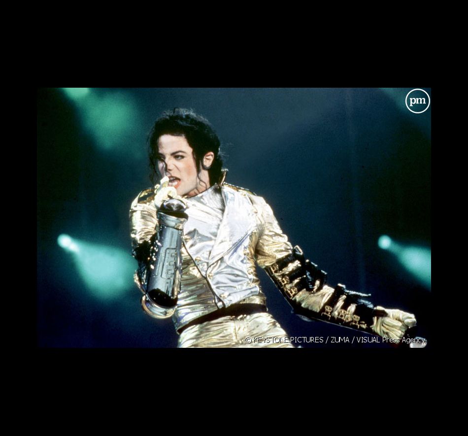 Michael Jackson lors du "HIStory Tour" en 1997 à Munich
