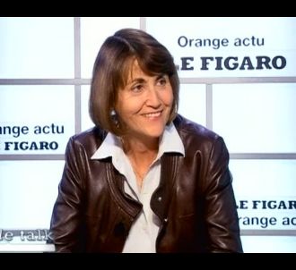 Christine Albanel, invitée du 'Talk' Orange/Le Figaro