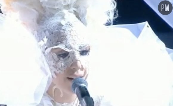 Lady GaGa aux Brit Awards 2010