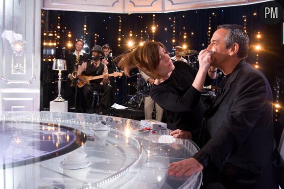 Thierry Ardisson dans les coulisses de "Salut Les Terriens" sur Canal+