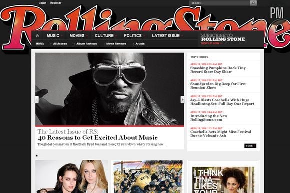 Le nouveau RollingStone.com