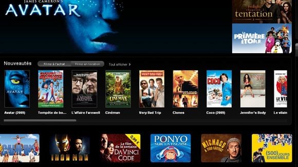 L'iTunes Store français commercialise désormais des films