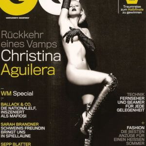 Christina Aguilera nue en couverture de GQ