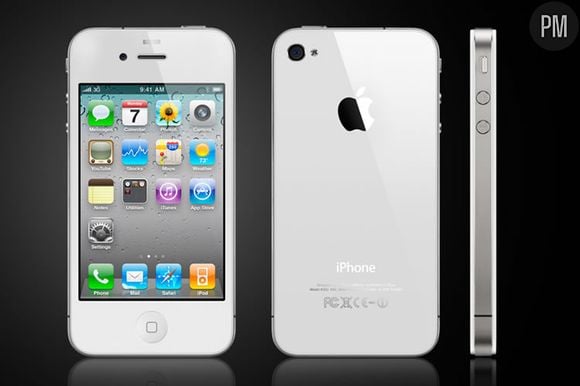 La version blanche de l'iPhone 4.