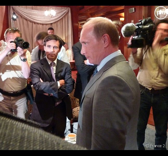Vladimir Poutine invité de David Pujadas