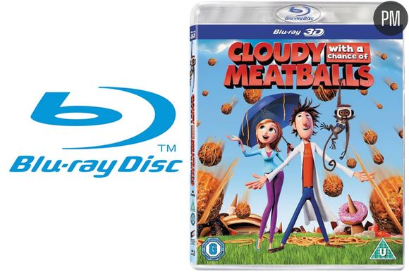 "Tempête de boulettes géantes" devrait être le premier Blu-Ray 3D du marché.