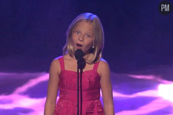 Jackie Evancho sur le plateau de "America's Got Talent"