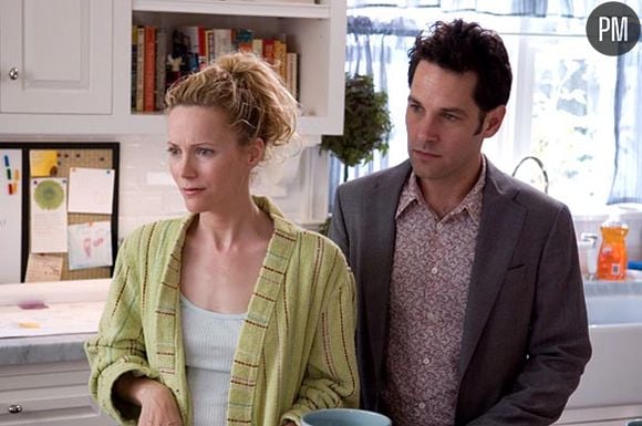 Leslie Mann et Paul Rudd dans "En cloque, mode d'emploi"