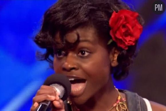 Gamu Nhengu sur le plateau de "The X Factor"