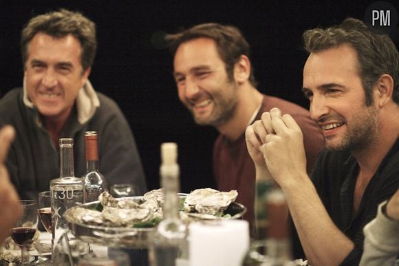 François Cluzet, Gilles Lellouche et Jean Dujardin dans "Les petits mouchoirs"