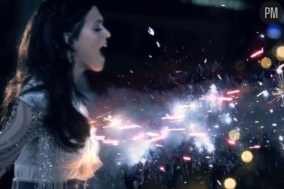 Katy Perry dans le clip de "Firework"