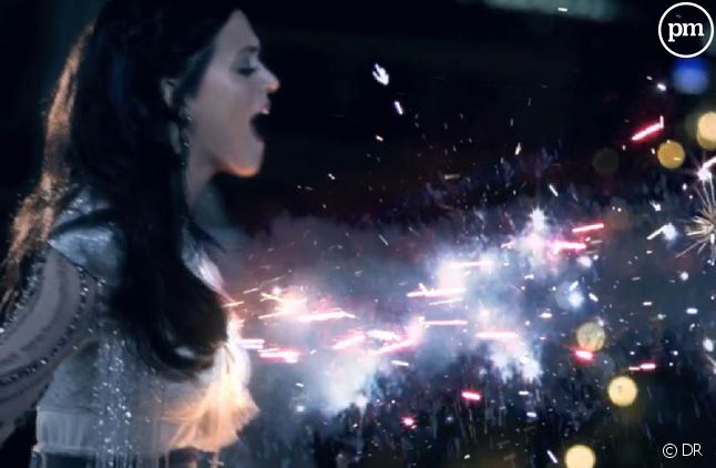 Katy Perry dans le clip de "Firework"