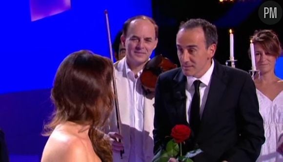 Elie Semoun et Charlotte Le Bon, le 18 novembre 2010 sur Canal+.