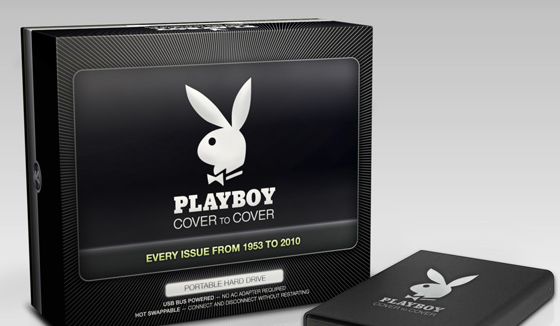 L'intégrale de "Playboy" en vente sur un disque dur !