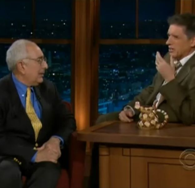 Craig Ferguson face à Ben Stein dans son "Late Late Show"