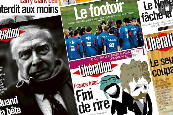 L'année 2010 au travers des Unes de Libération