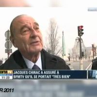 Jacques Chirac : "Je me porte très bien" (vidéo)