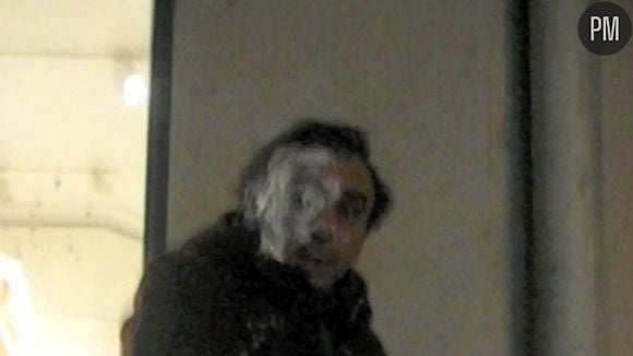 Eric Zemmour, entarté le 7 janvier 2011 à Paris