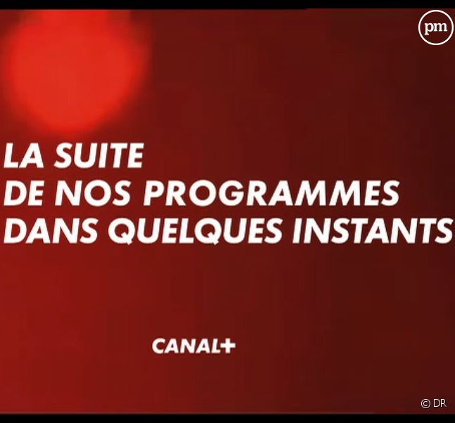 Incident sur Canal+