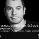 Ali Baddou dans une campagne de lutte contre le sida, au Maroc