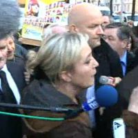 Zapping : Marine Le Pen prise à partie à Strasbourg