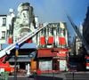 L'incendie de la salle de l'Elysée Montmartre, le 22 mars 2011 à Paris