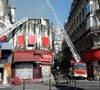 L'incendie de la salle de l'Elysée Montmartre, le 22 mars 2011 à Paris