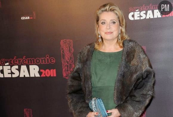 Catherine Deneuve, le 26 février 2011 lors des César