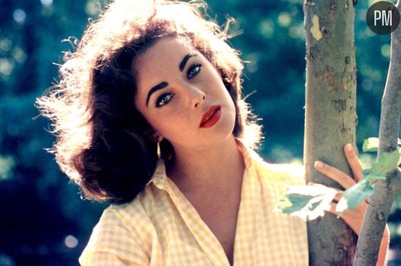 Elizabeth Taylor en 1957.