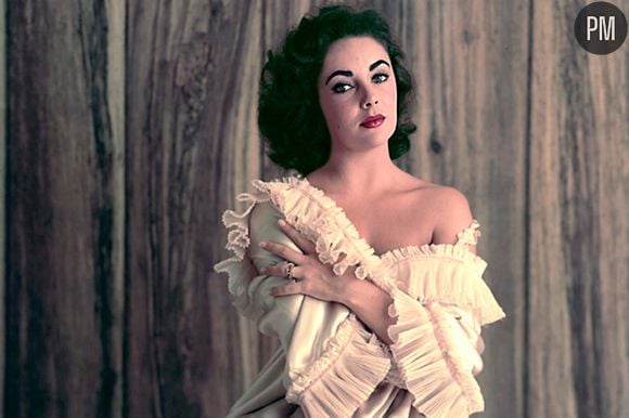 Elizabeth Taylor en 1956.