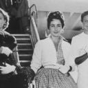 Elizabeth Taylor, Grace Kelly et Loraine Day en 1954. 