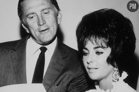 Elizabeth et Kirk Douglas en 1967.