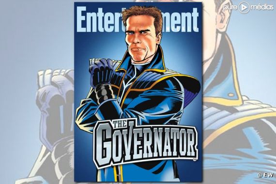 "The Governator" en couverture du magazine "Entertainment Weekly"