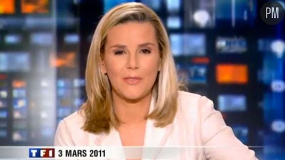 Laurence Ferrari, le 3 mars 2011 sur TF1