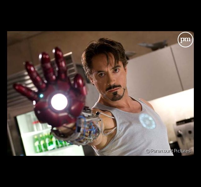 Robert Downey, Jr. dans "Iron Man"