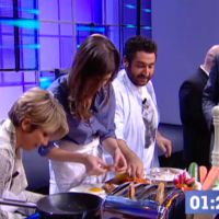 Zapping : L'équipe du Grand Journal affronte les finalistes de Top Chef en cuisine