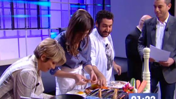 Zapping : L'équipe du Grand Journal affronte les finalistes de Top Chef en cuisine