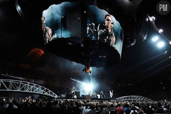 U2 lors de sa tournée 360