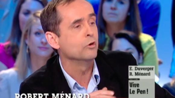 Zapping : Echange saignant entre Ménard et Aphatie hier sur Canal +