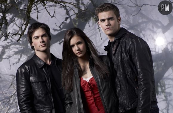 Ian Somerhalder, Nina Dobrev et Paul Wesley dans "The Vampire Diaries"