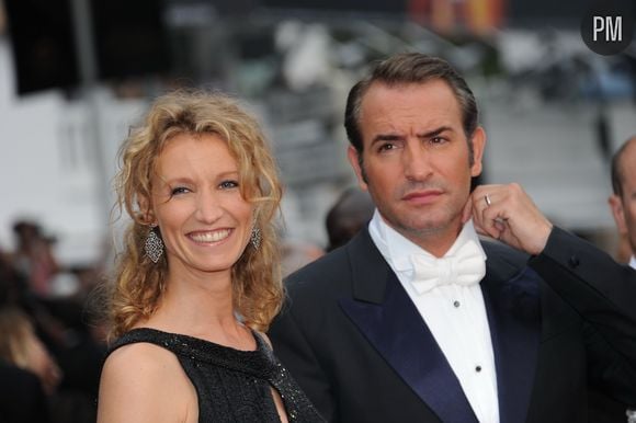 Jean Dujardin et Alexandra Lamy, Cannes 2011.