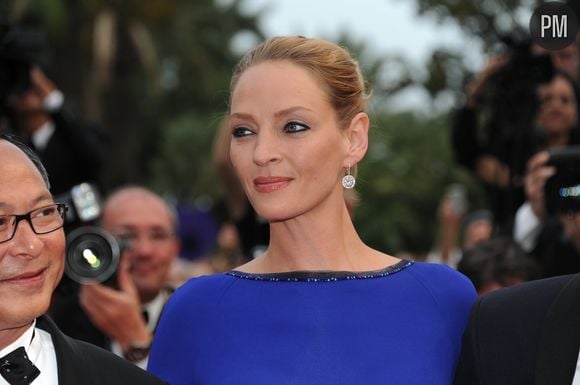 Uma Thurman, Cannes 2011.