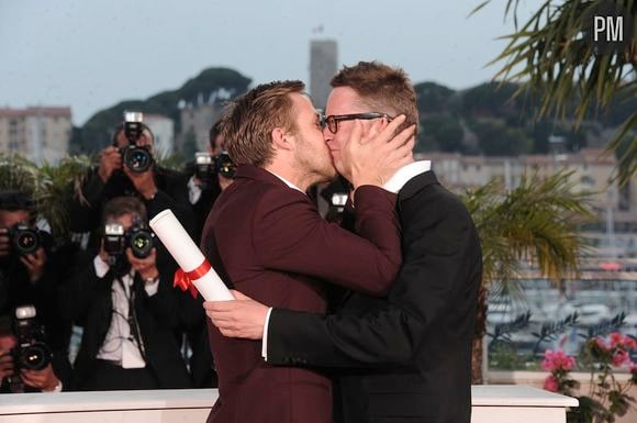 Ryan Gosling et Nicolas Winding, Cannes 2011.