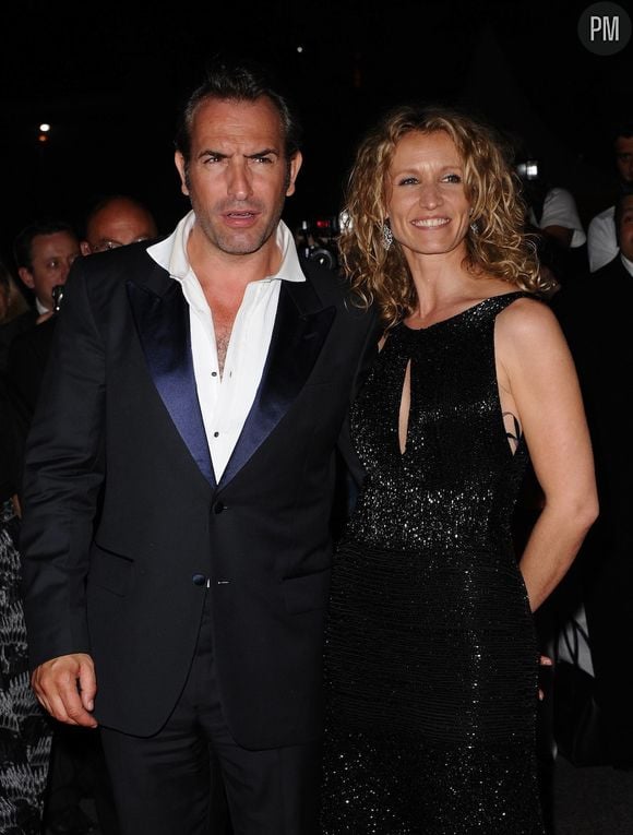 Jean Dujardin et Alewandra Lamy, Cannes 2011.