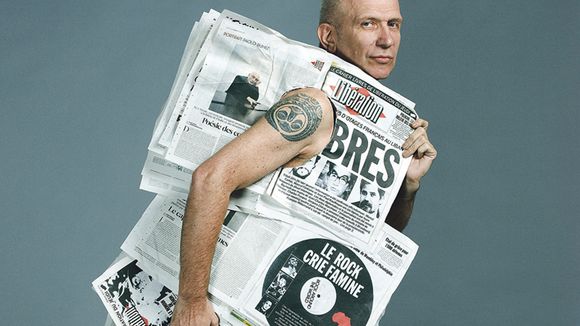 Jean-Paul Gaultier déshabille et rhabille l'équipe de Libération