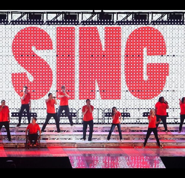 ''Glee! Live! In Concert!'' à l'O2 Arena de Londres