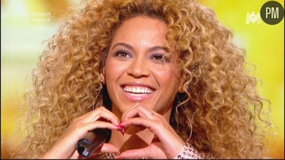 Beyonce sur le plateau de X Factor