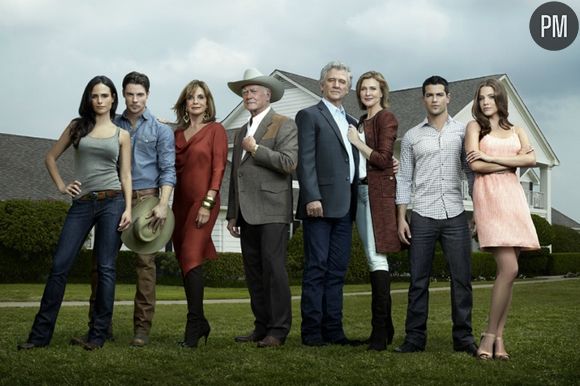 Le cast de "Dallas" 2012