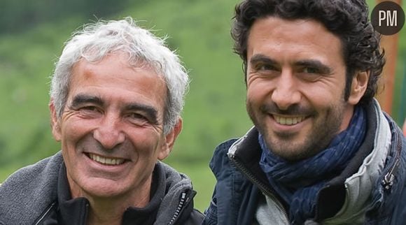 
Raymond Domenech et Alexandre Ruiz dans "L'Etoffe des champions", en 2011 sur France 3