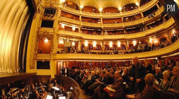 L'opéra comique, à Paris.